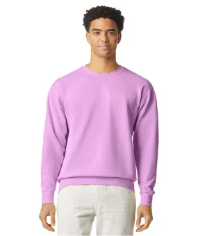 1466CC - Comfort Colors Unisex Lighweight Cotton Crewneck Sweatshirt | Neon Violet