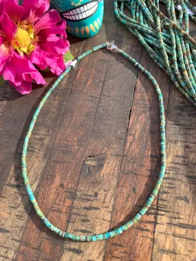 17" Kingman Bead Necklace