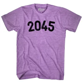 2045 Year Celebration Adult Tri-Blend T-shirt