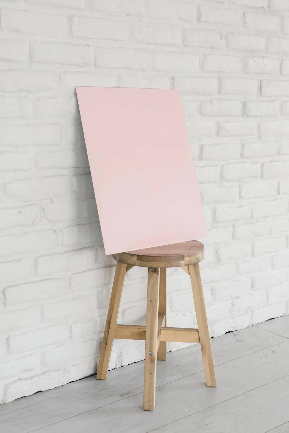 8x10 Light Pink Glass Magnetic Board