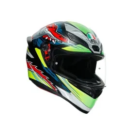 AGV K1 DUNDEE MATT LIME RED