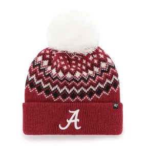 ALABAMA CRIMSON TIDE ELSA '47 CUFF KNIT WOMENS