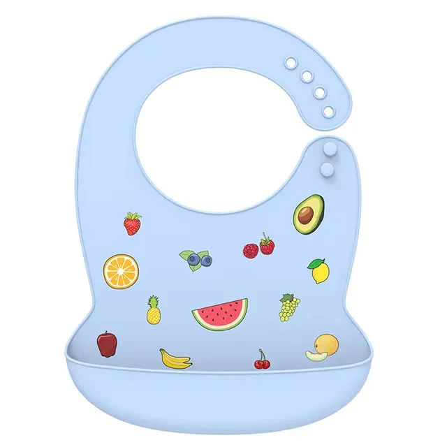 Baby Waterproof Adjustable Banana Bibs