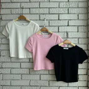 BB Eyelet Tee