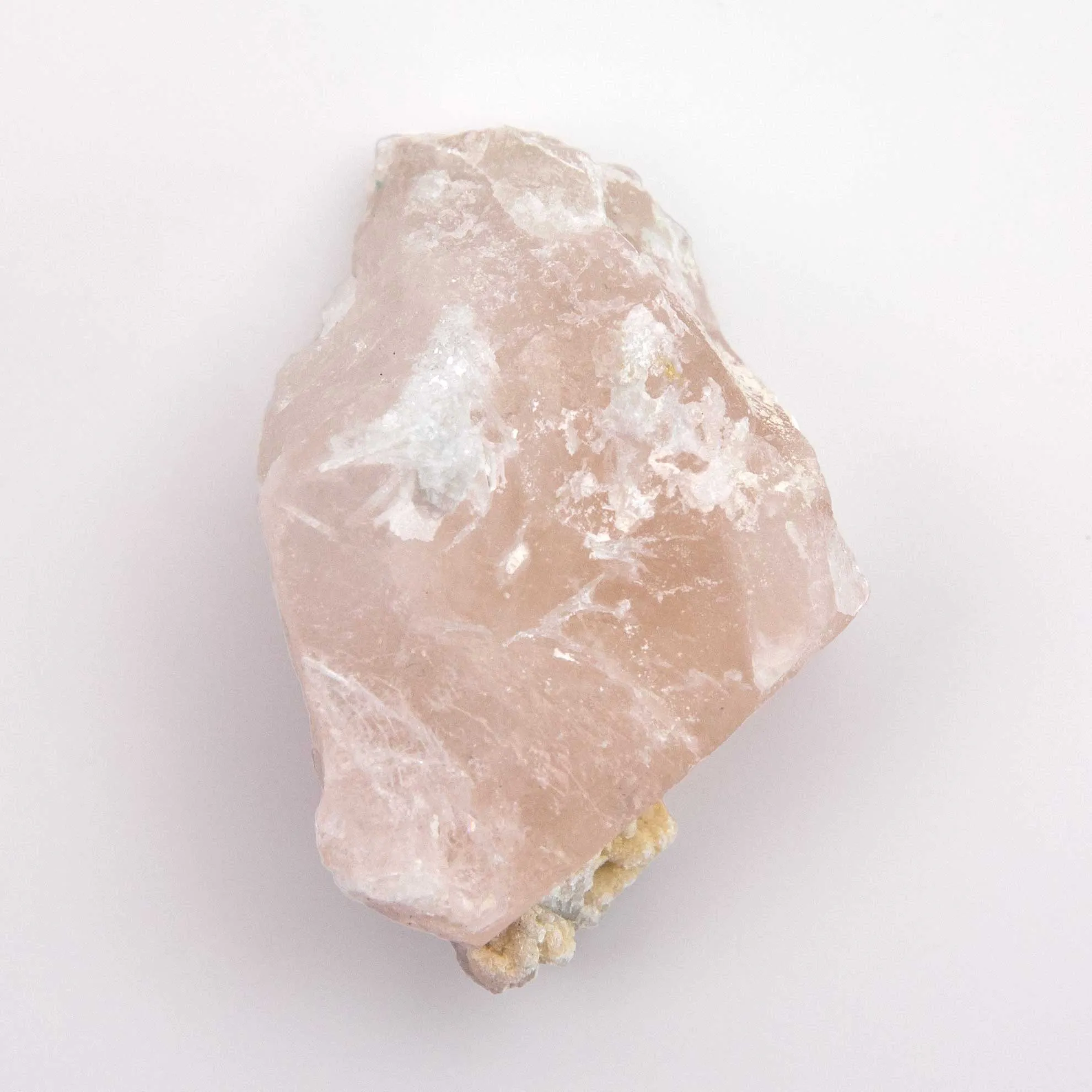 Beryl var. Morganite Terminated - w/ Cleavelendite