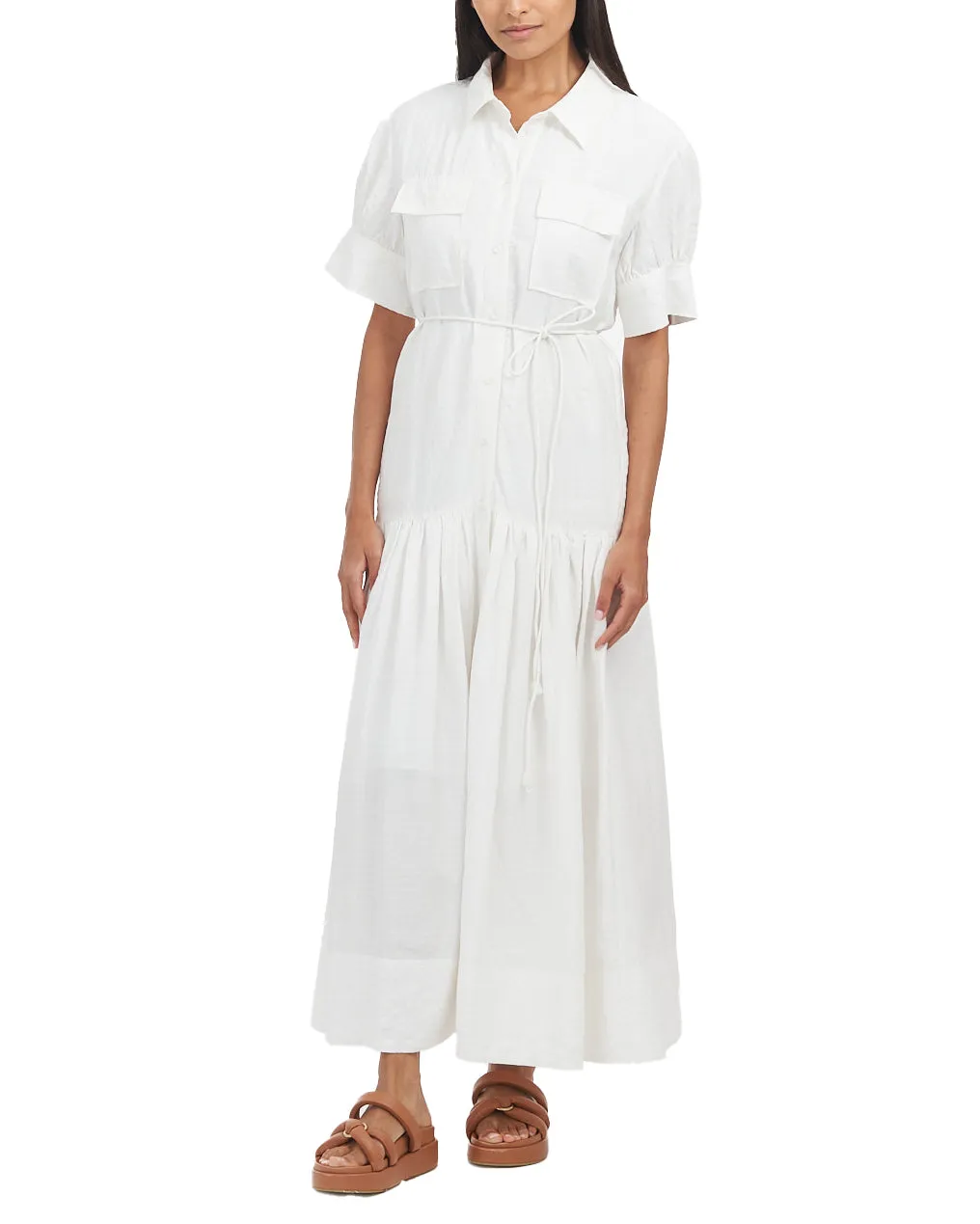 Carrington Dress (Off White)