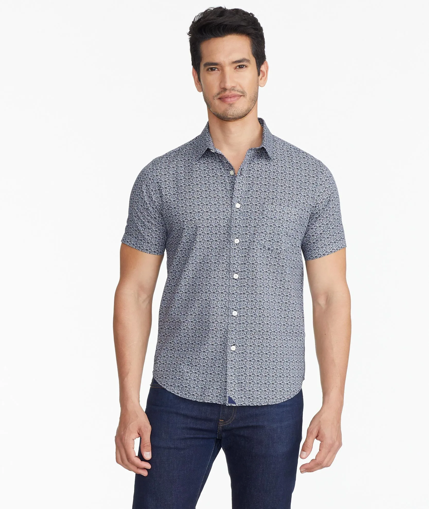 Classic Cotton Short-Sleeve Tavira Shirt - FINAL SALE