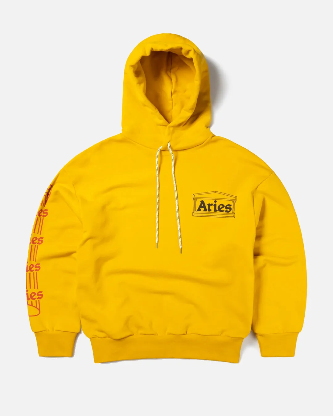 Column Hoodie - Mustard