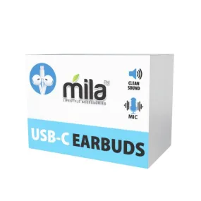 Compact Type-C Earbuds - pack of 12