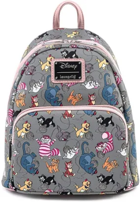 Disney Cats Allover Print Mini Backpack