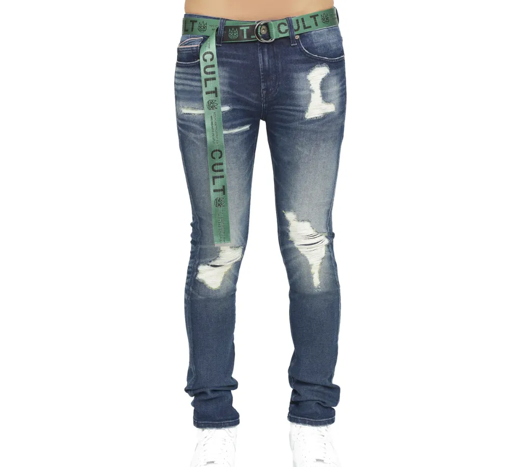 Distressed Torn Denim (Nash) /C1