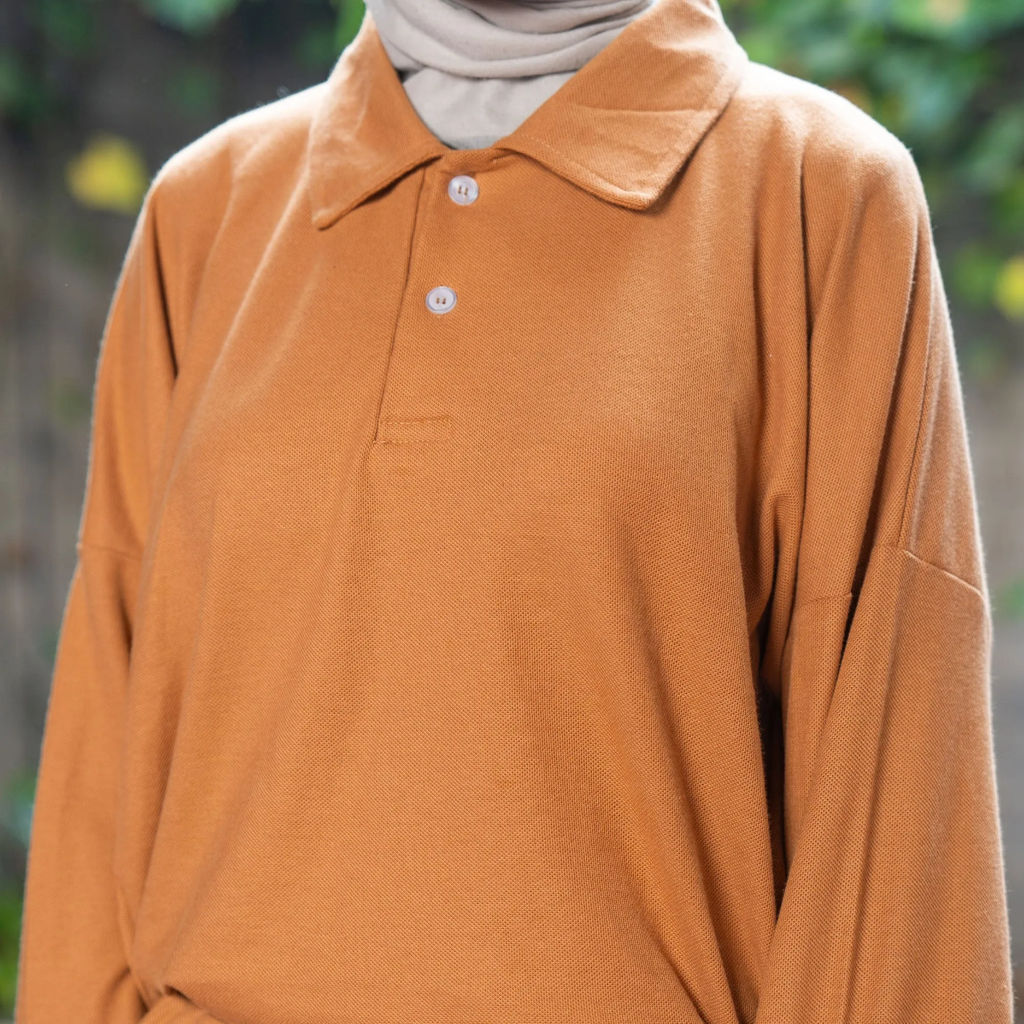 Eid Elegance - Desire Tops - Caramel