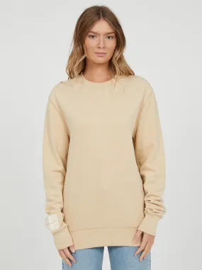 Essential Organic Cotton Crew - Tan (Unisex)