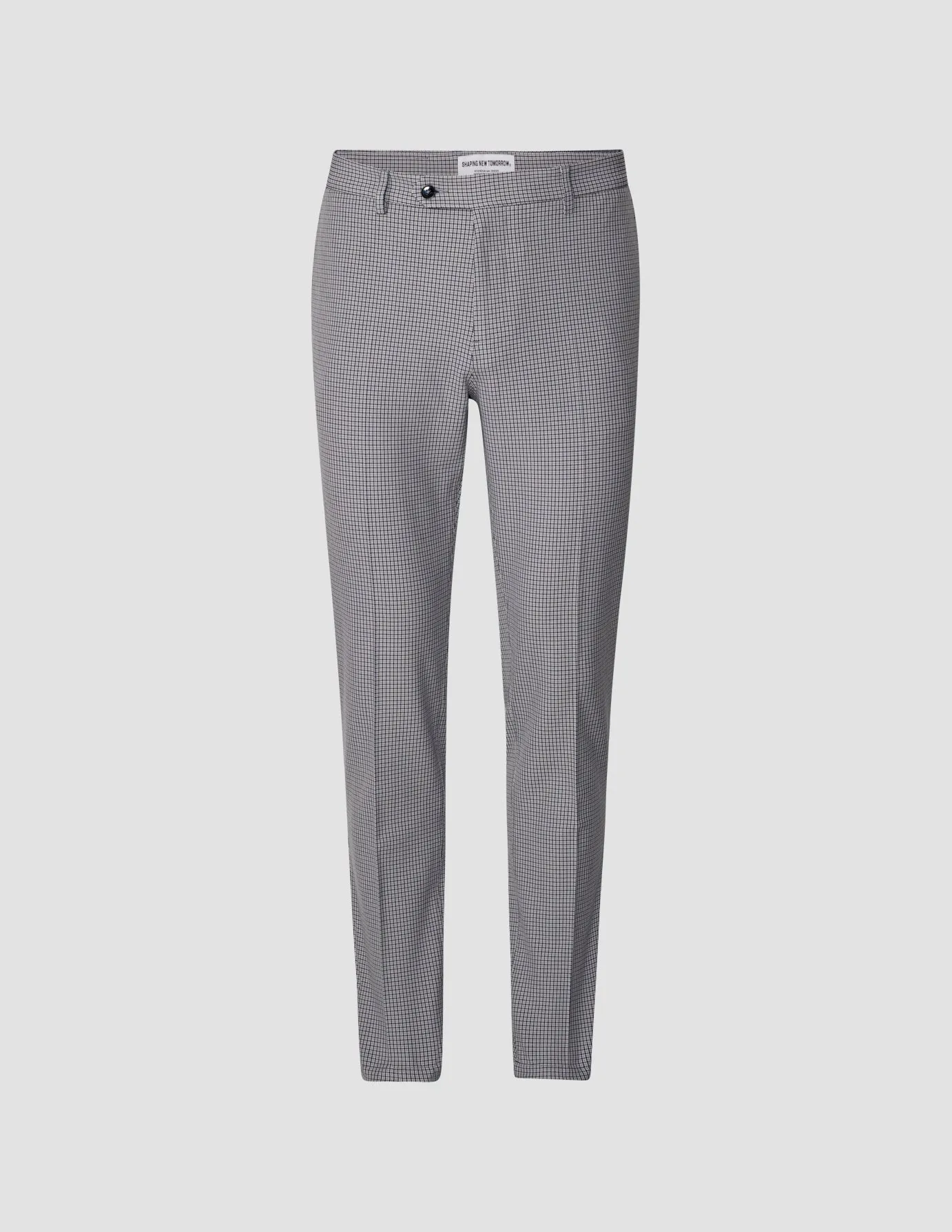 Essential Suit Pants Regular Duo Check Blue