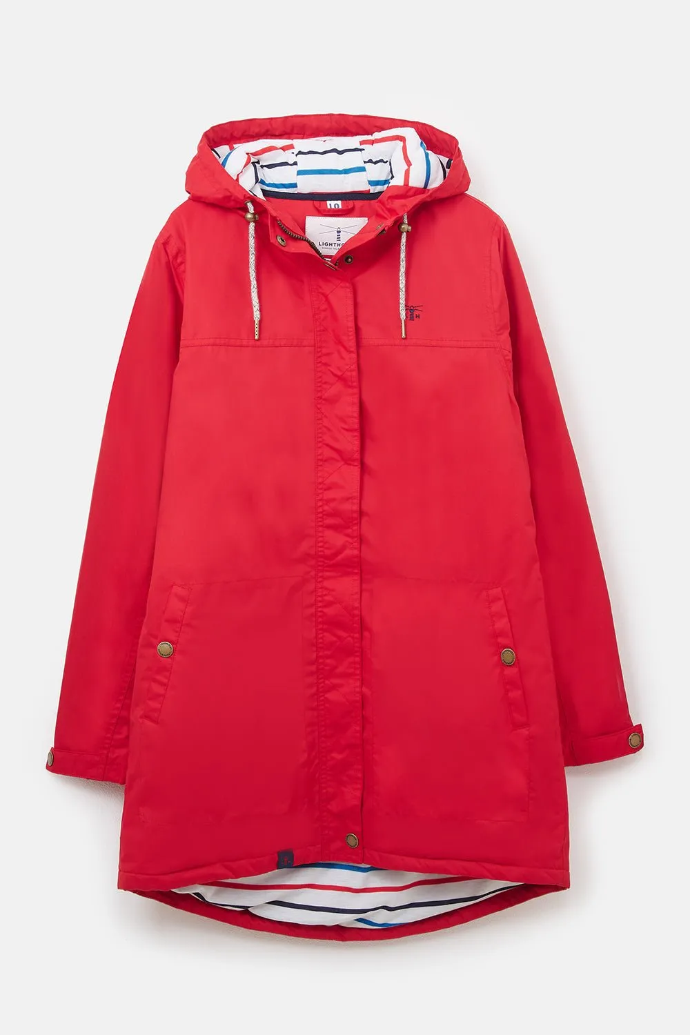 Eva Long Coat - Red