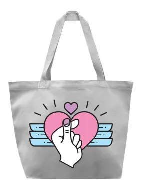 Finger Heart Tote