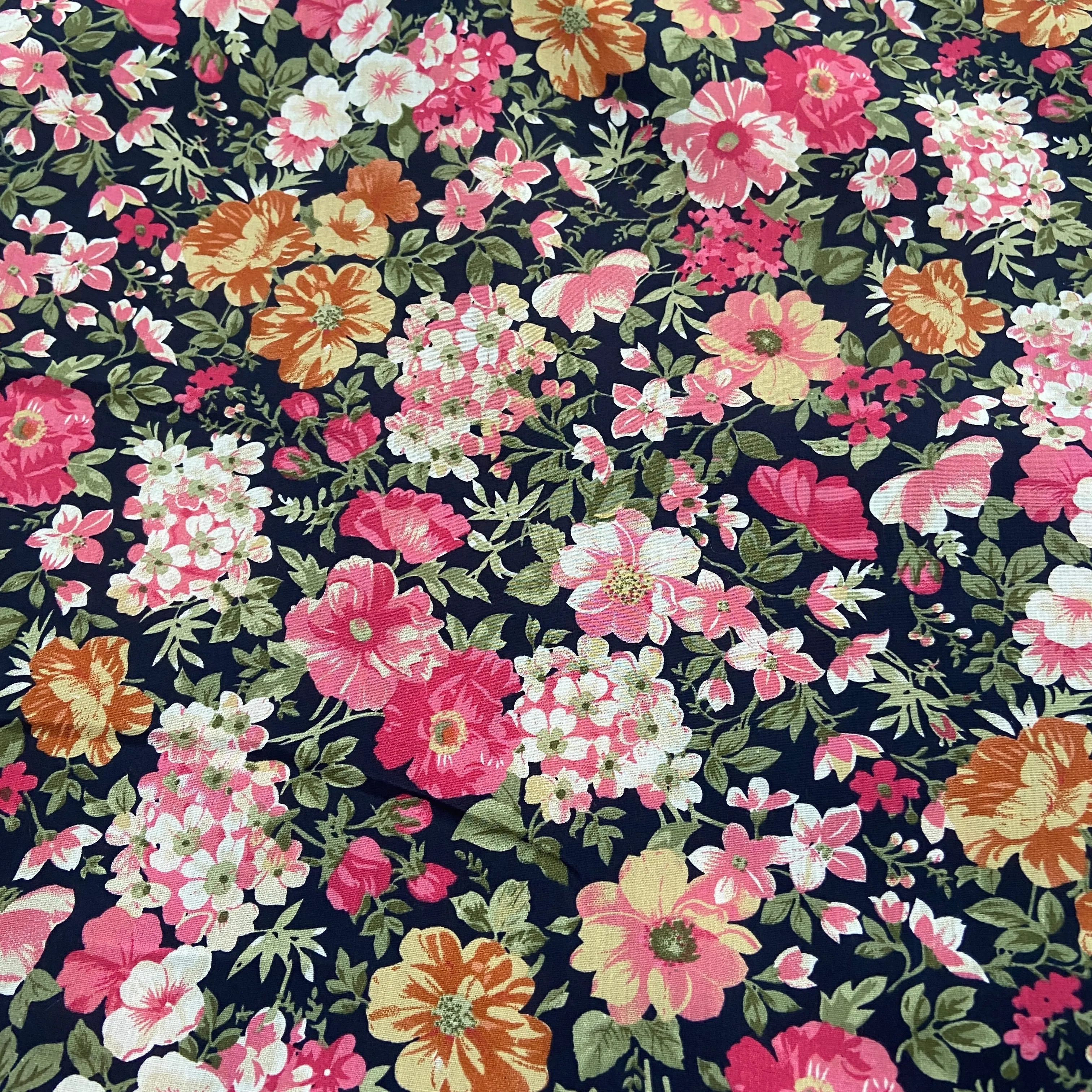 FS818_1 Floral Cotton Poplin