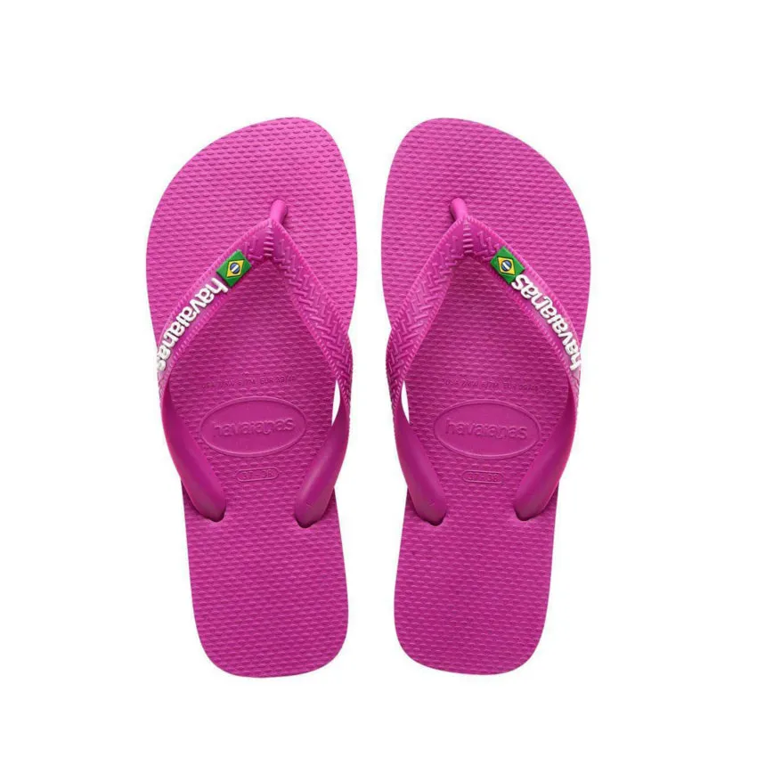 HAVAIANAS INFRADITO BRASIL LOGO 4110850.4622 ROSE GUM FUCSIA