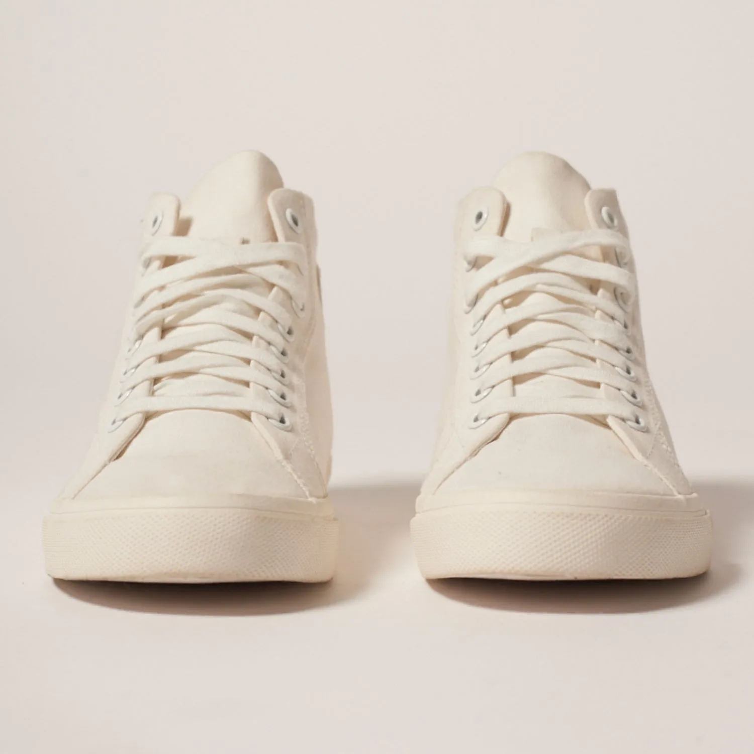 High Recycled Canvas White