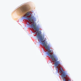 HNDL Bat Grip - RED/BLUE MARBLE .5mm