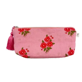 Hold Me Clutch - Quilted Pink Floral  NEW!