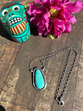 Kingman Teardrop Necklace #2