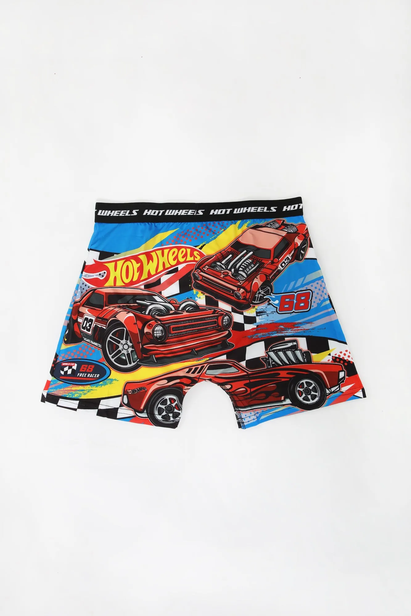 Mens Hot Wheels Boxer Brief