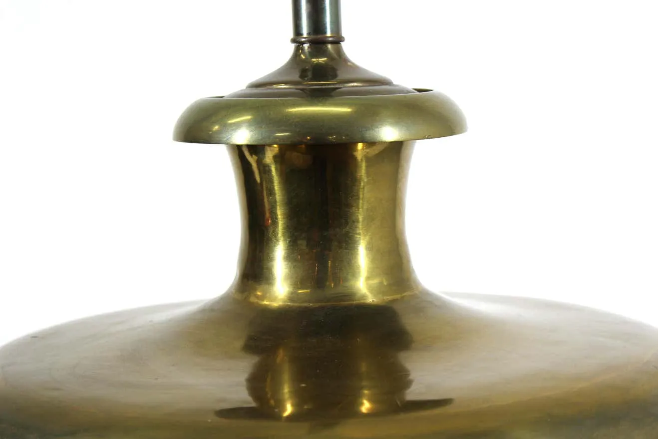 Mid-Century Modern Brass Table Lamp