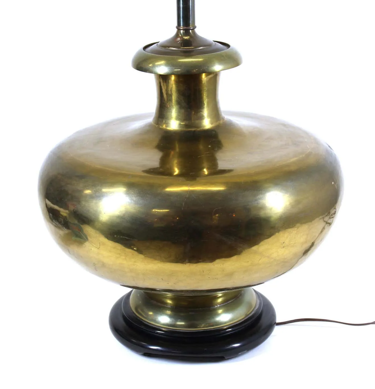 Mid-Century Modern Brass Table Lamp