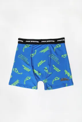 No Fear Mens Logo Print Boxer Brief