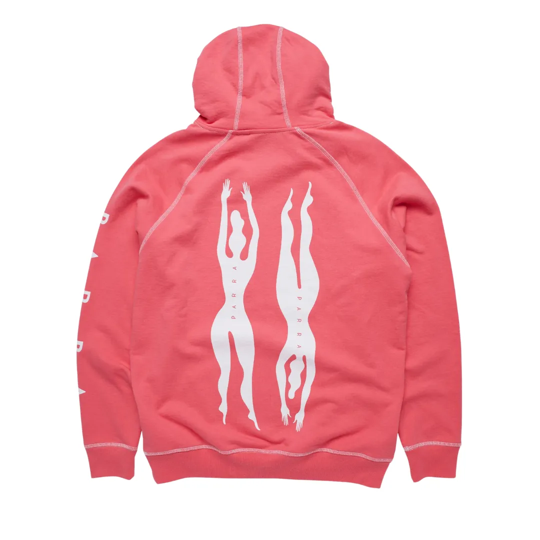 Parra Under Pink waters Hooded Sweatshirt - Grape