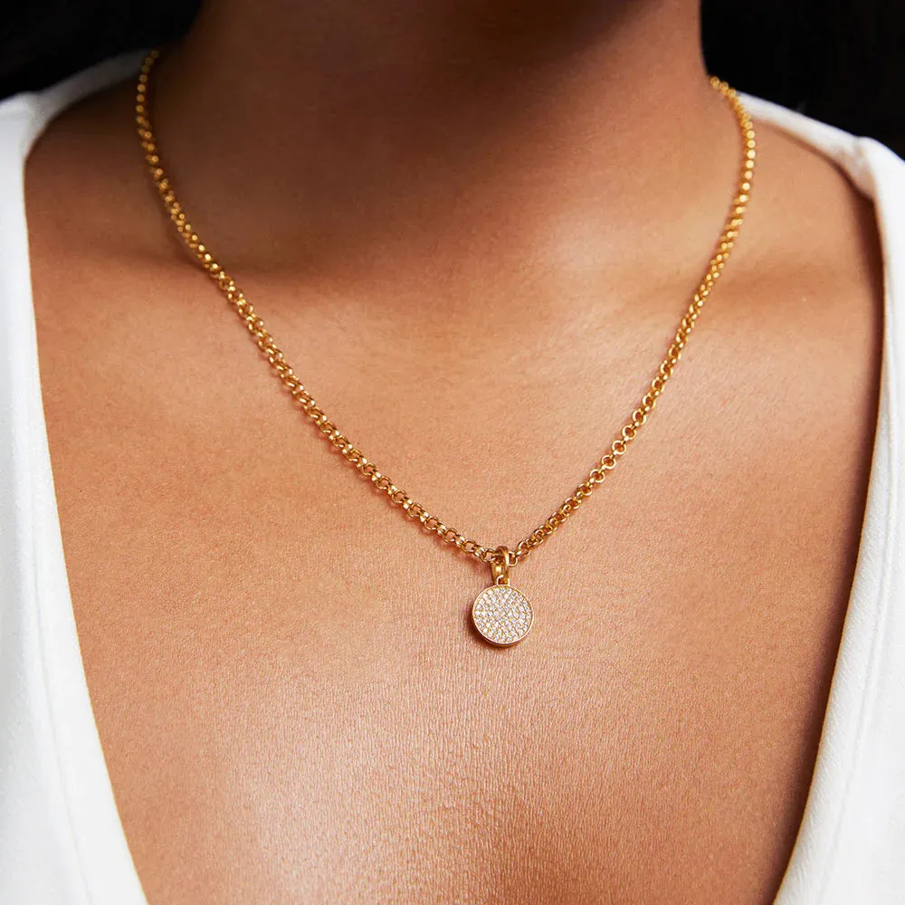 PETITE PAVE KNOCKOUT PENDANT - DEAN DAVIDSON