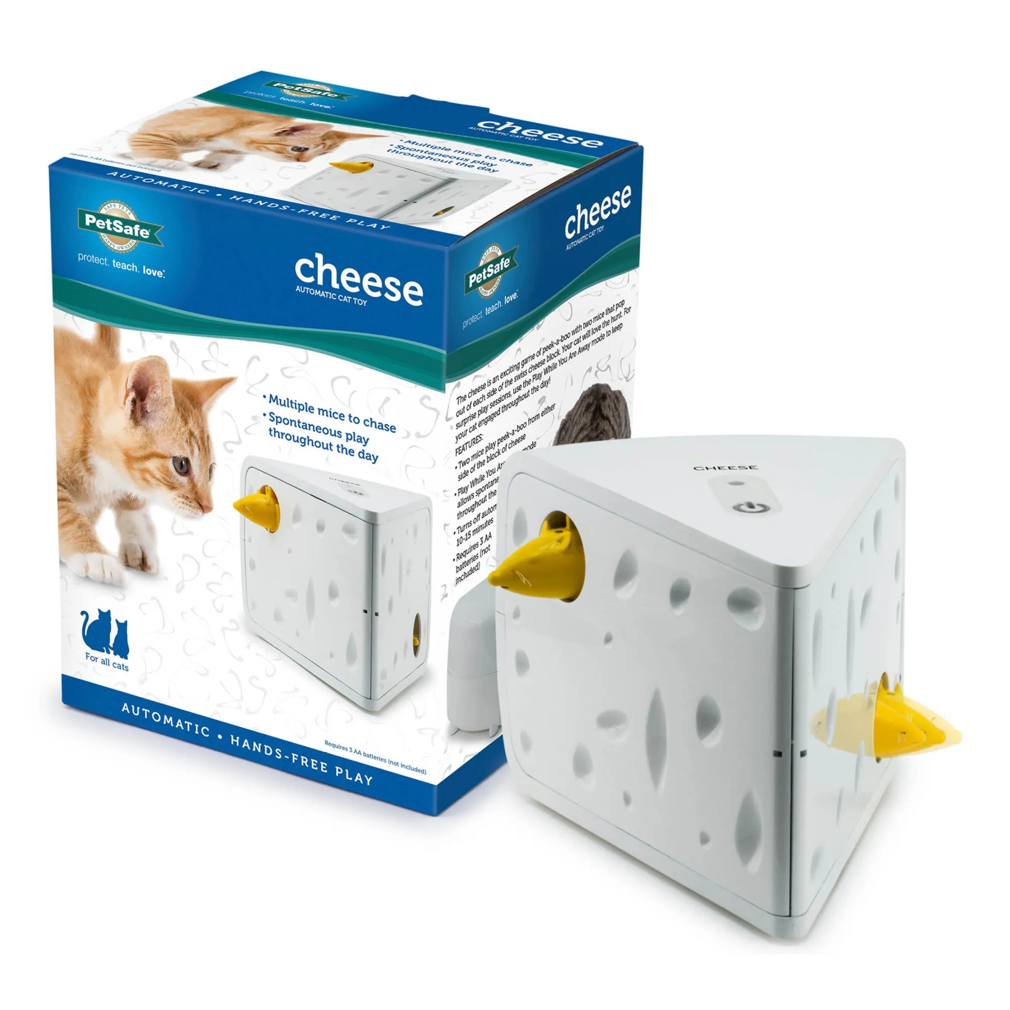 PetSafe Cheese Automatic Cat Toy