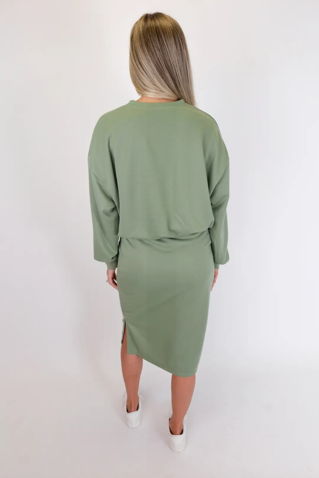 Quiet Luxury Midi Set - Pistachio