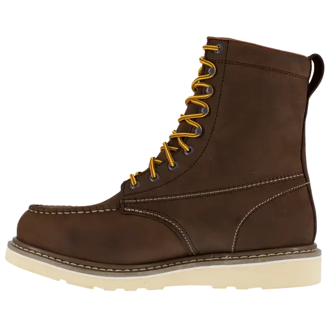 Reinforcer Steel-Toe 8 inch Work Boot Brown