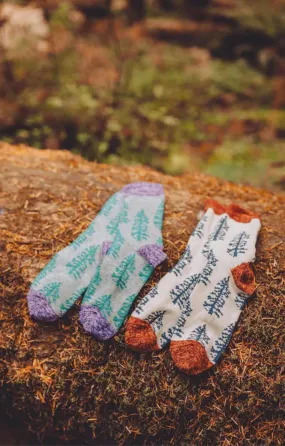 Replant Pairs Tree Organic Cotton Crew Socks