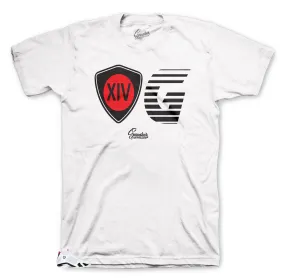 Retro 14 White Supreme Shirt - OG - White