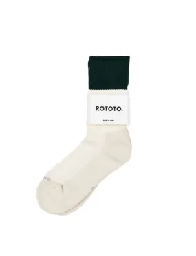 Rototo Top Block Green / Off White