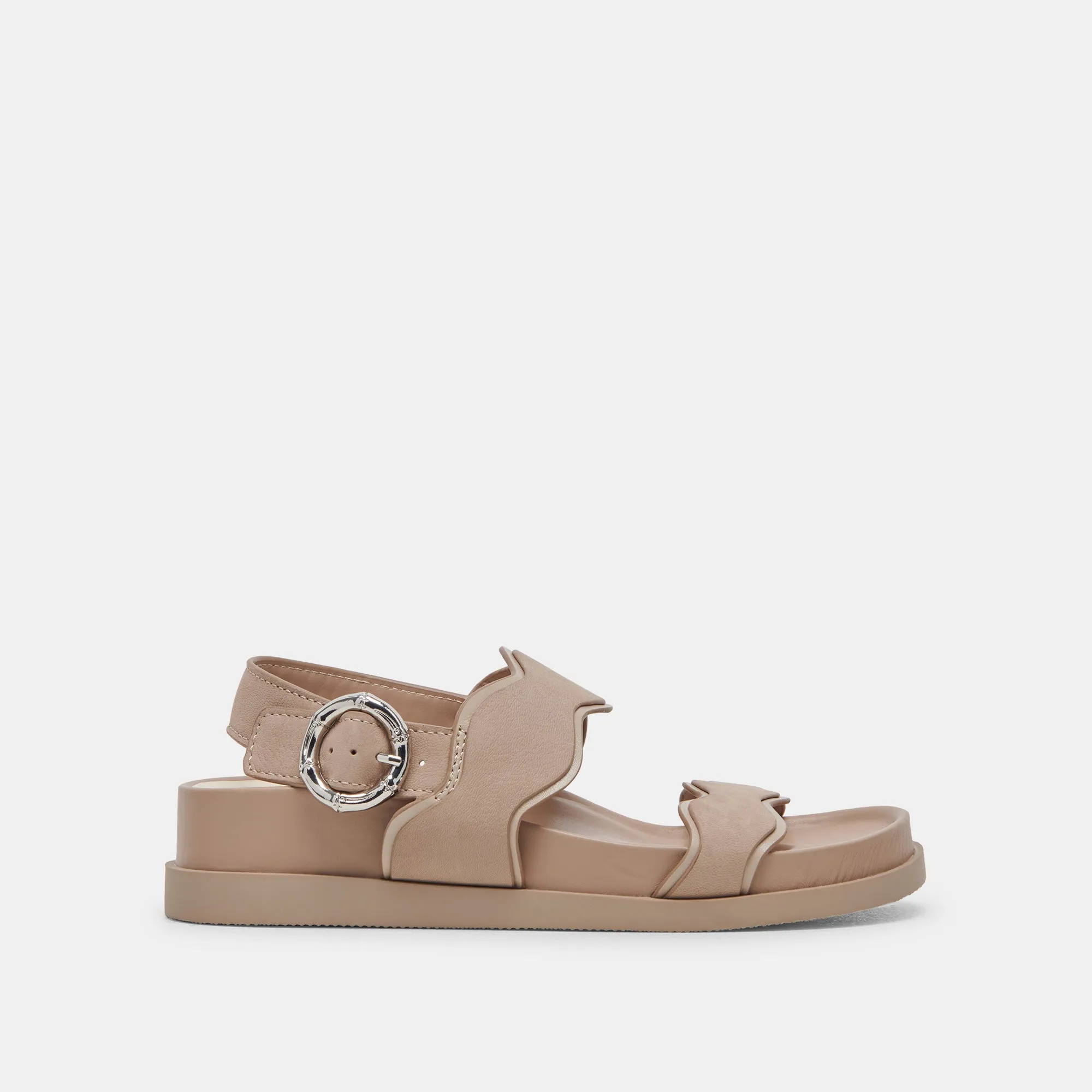 SINDY SANDALS TAUPE NUBUCK