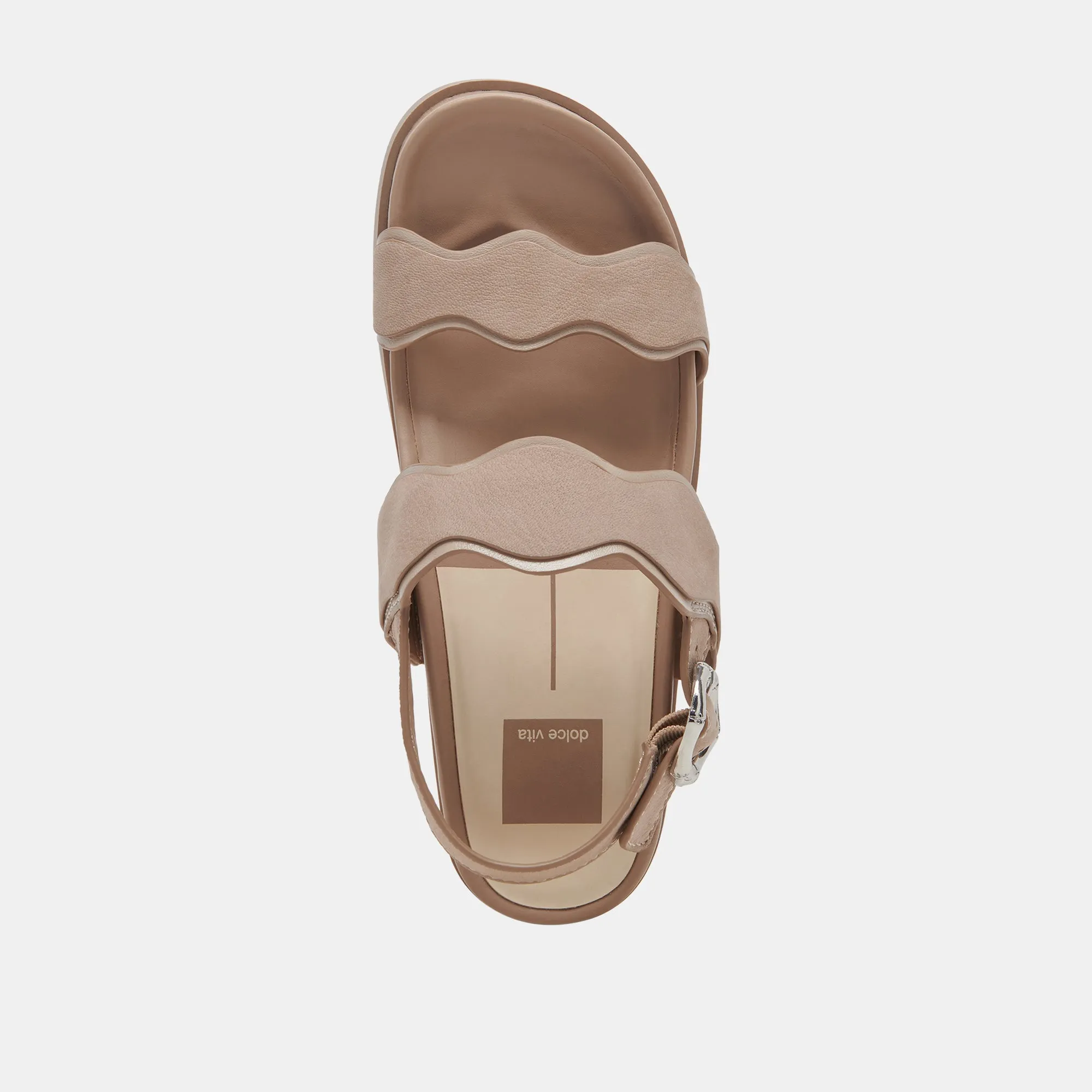 SINDY SANDALS TAUPE NUBUCK