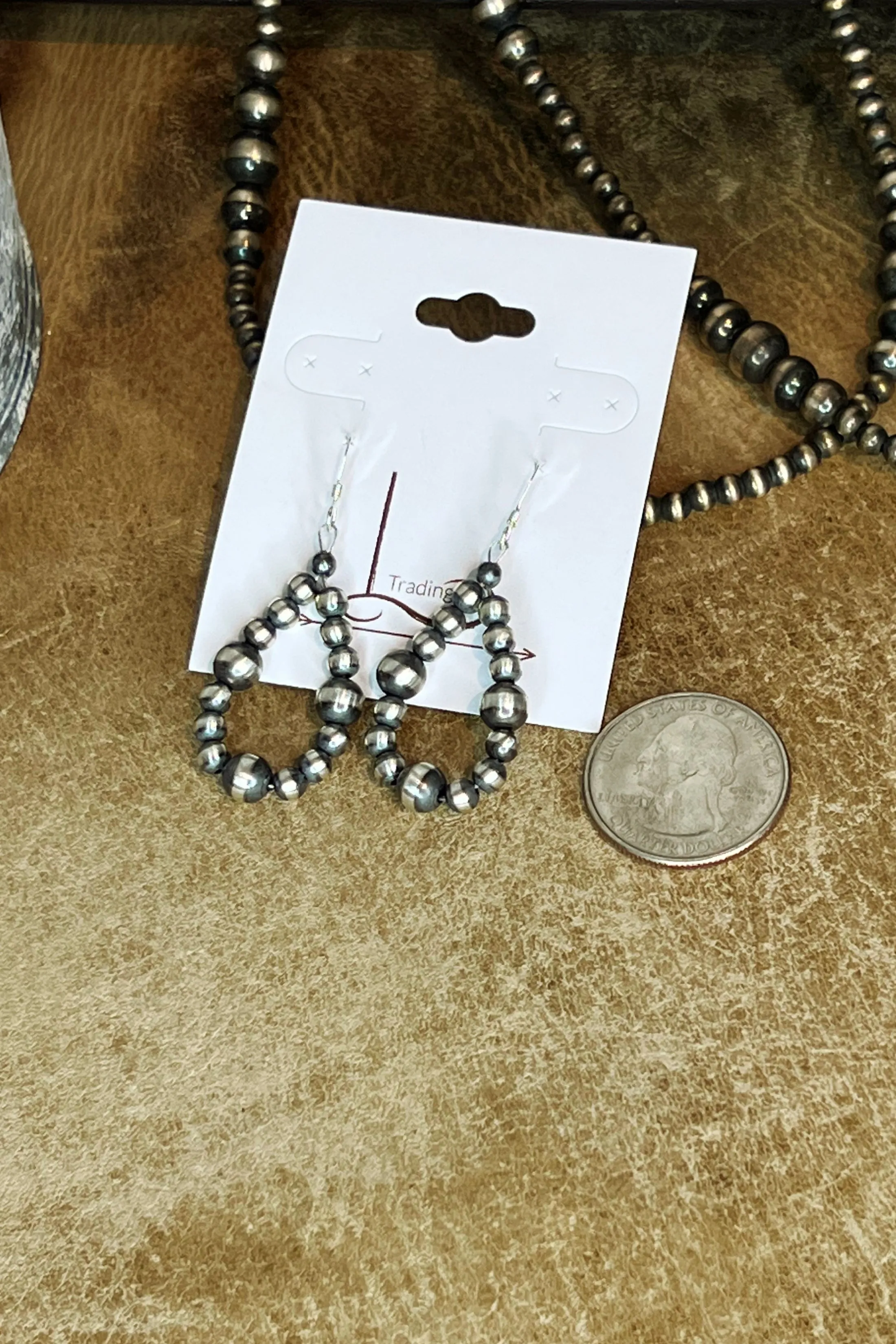 Sterling Silver Pearl Mini Teardrop Earrings