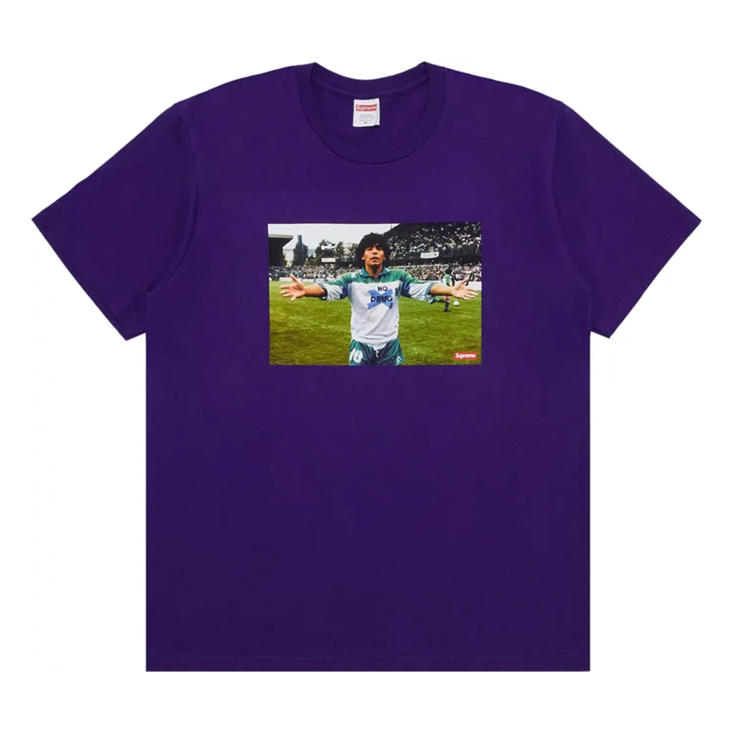 Supreme Maradona Tee Purple