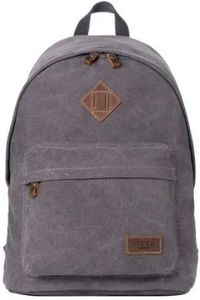 Troop London Organic Cotton Casual Day Backpack | Charcoal