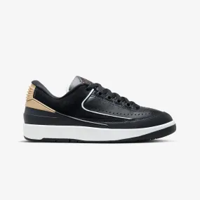 WMN'S AIR JORDAN 2 RETRO LOW 'BLACK/VARSITY RED'