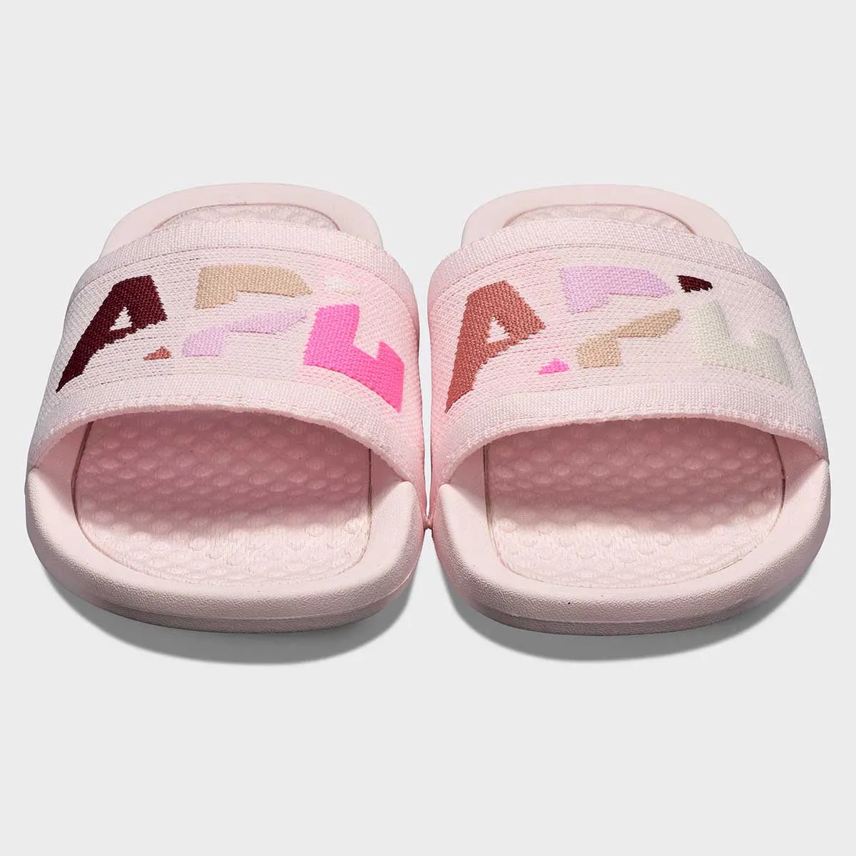 Women's Big Logo TechLoom Slide Bleached Pink / Multi / Blocked