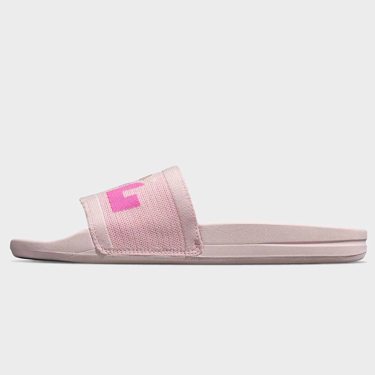 Women's Big Logo TechLoom Slide Bleached Pink / Multi / Blocked