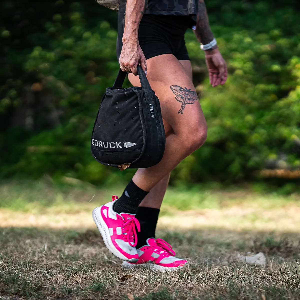 Women's Rough Runners - White   Hot Pink