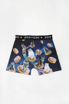 Zoo York Mens Cats & Donuts Boxer Brief