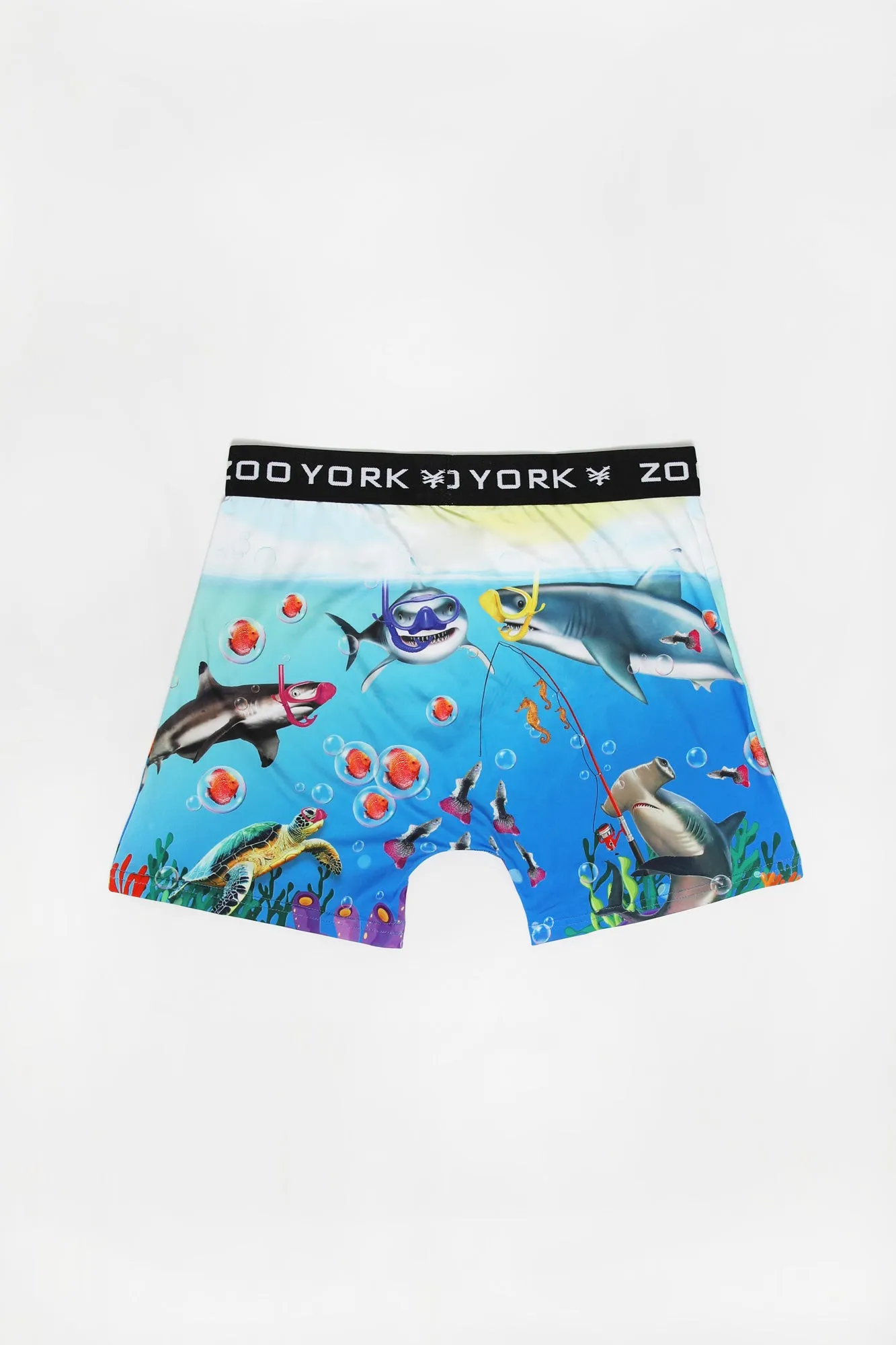 Zoo York Mens Shark Boxer Brief